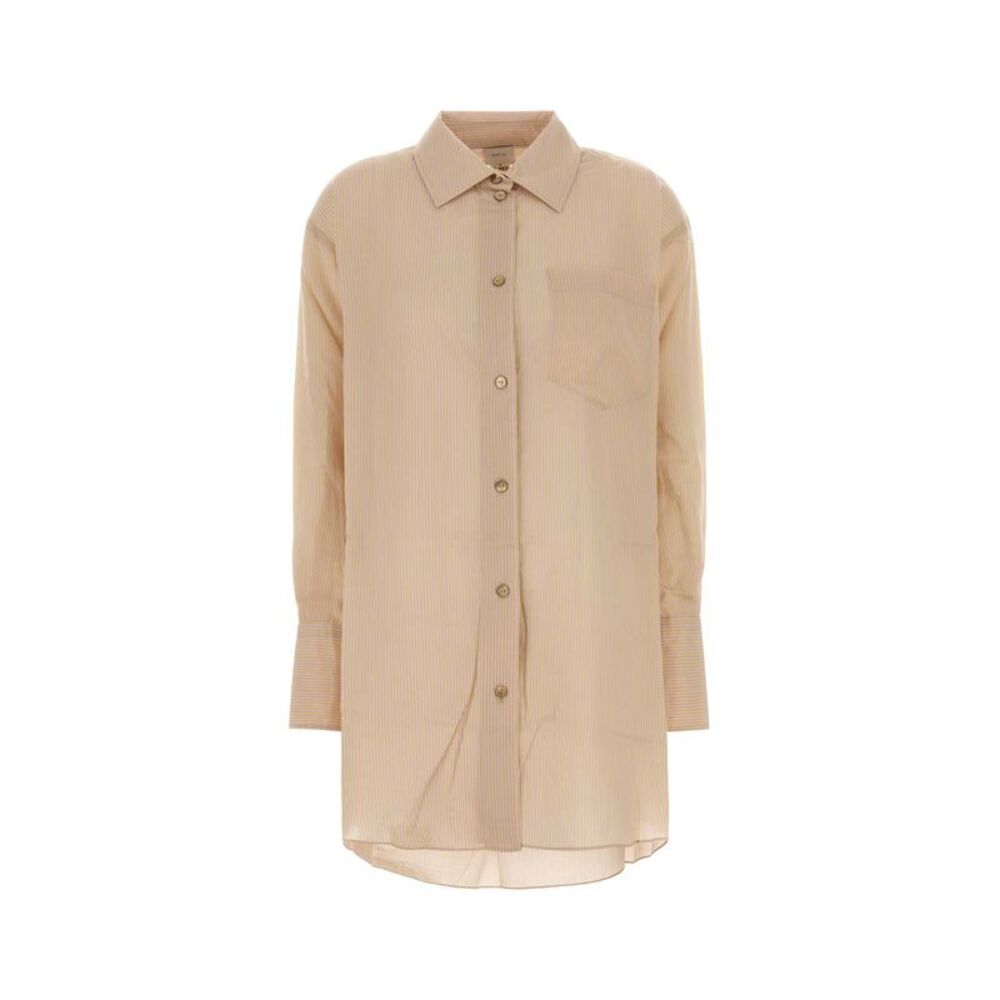 Patou Women Embroidered Jersey Oversize Shirt